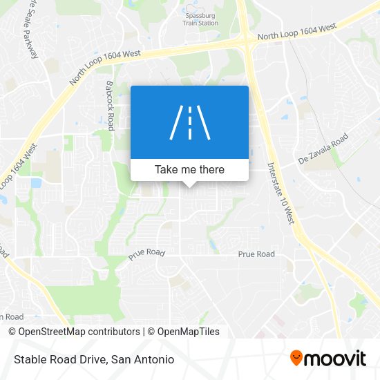 Mapa de Stable Road Drive