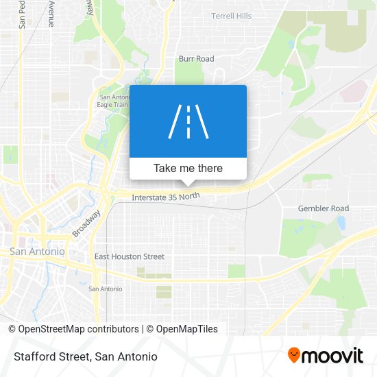 Mapa de Stafford Street
