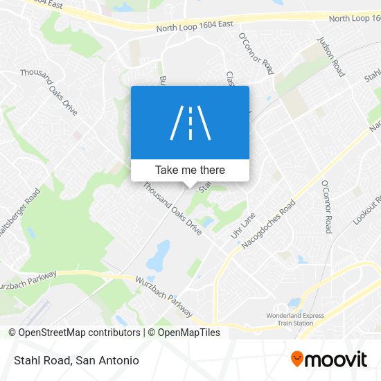 Mapa de Stahl Road