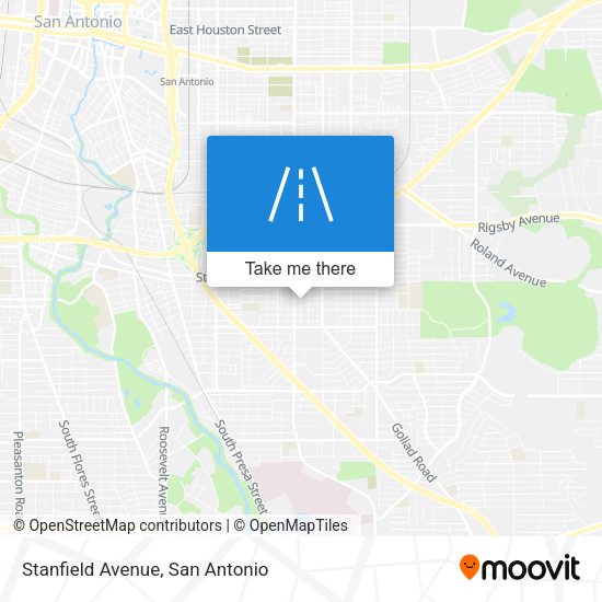 Stanfield Avenue map