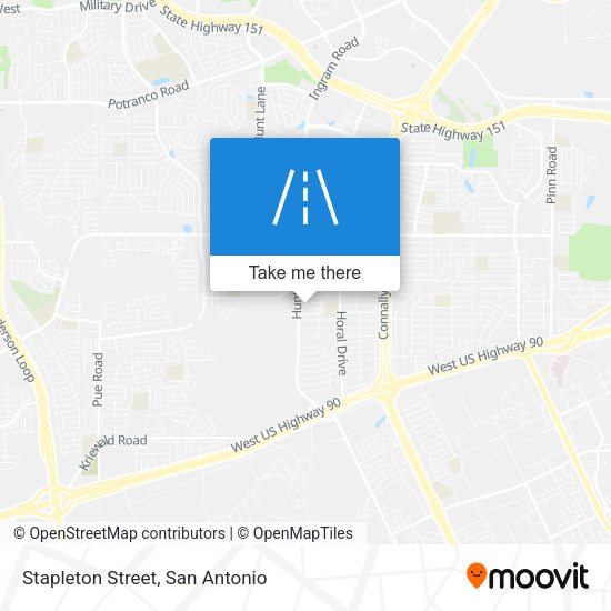 Stapleton Street map