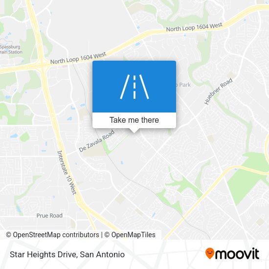 Star Heights Drive map