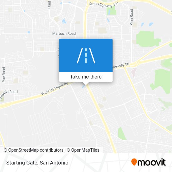 Mapa de Starting Gate