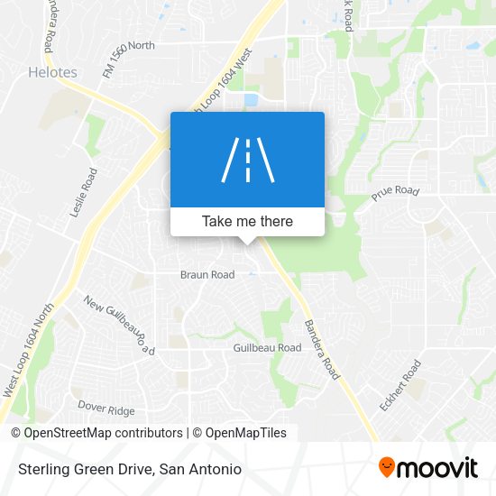 Sterling Green Drive map