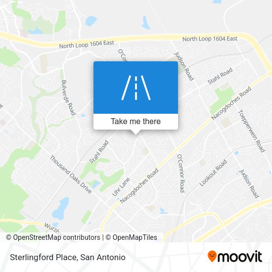 Sterlingford Place map