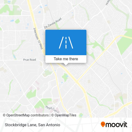 Stockbridge Lane map