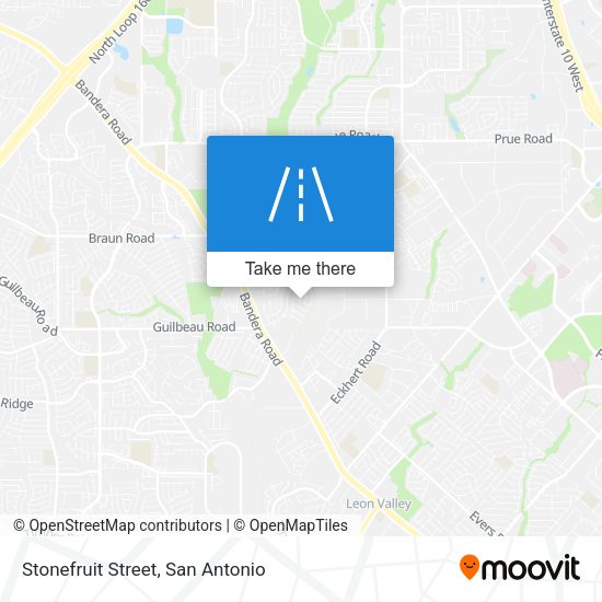 Stonefruit Street map