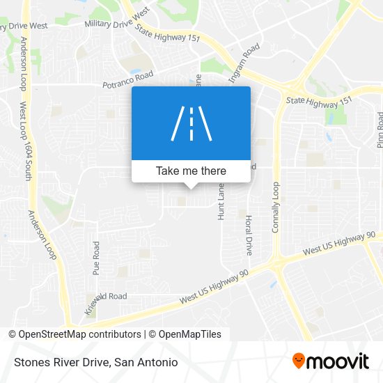 Mapa de Stones River Drive