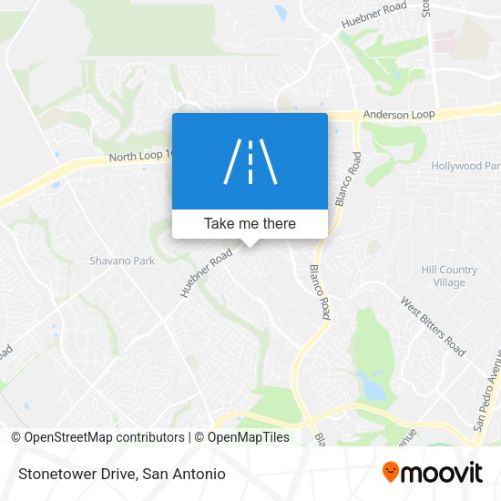 Stonetower Drive map