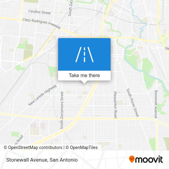 Stonewall Avenue map