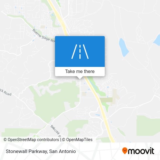 Stonewall Parkway map