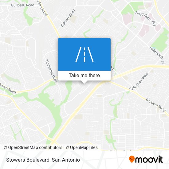 Stowers Boulevard map