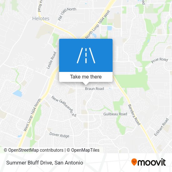 Mapa de Summer Bluff Drive