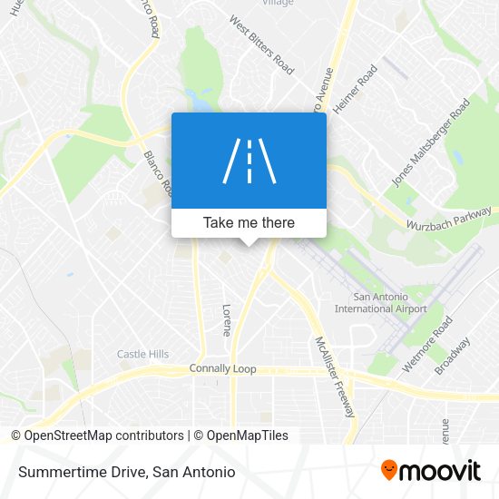 Summertime Drive map