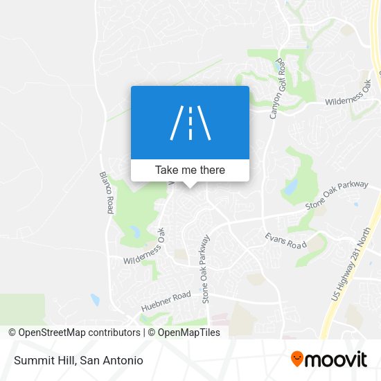 Mapa de Summit Hill