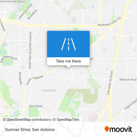 Sumner Drive map