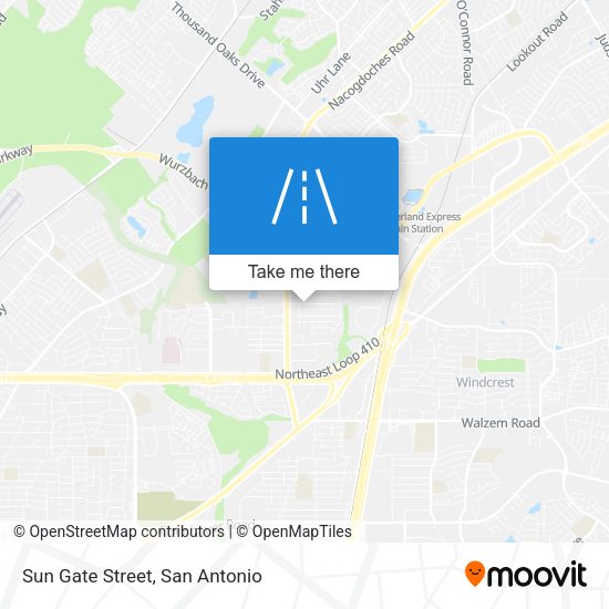 Mapa de Sun Gate Street