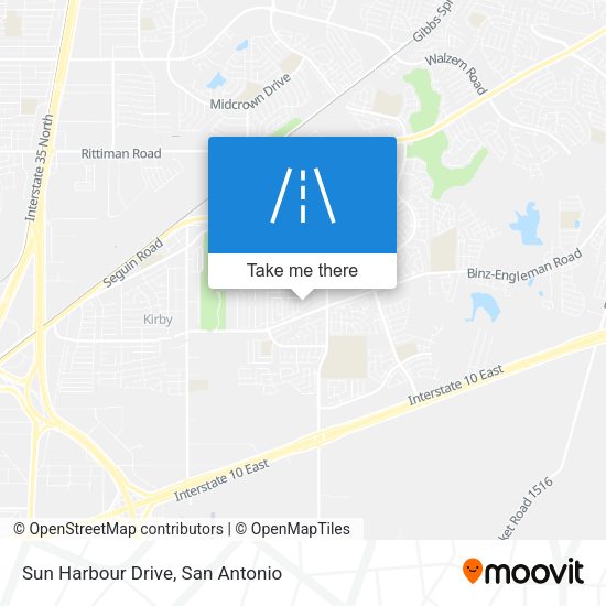 Mapa de Sun Harbour Drive