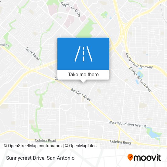 Sunnycrest Drive map