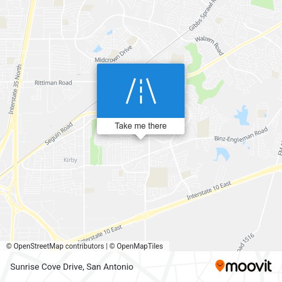 Sunrise Cove Drive map