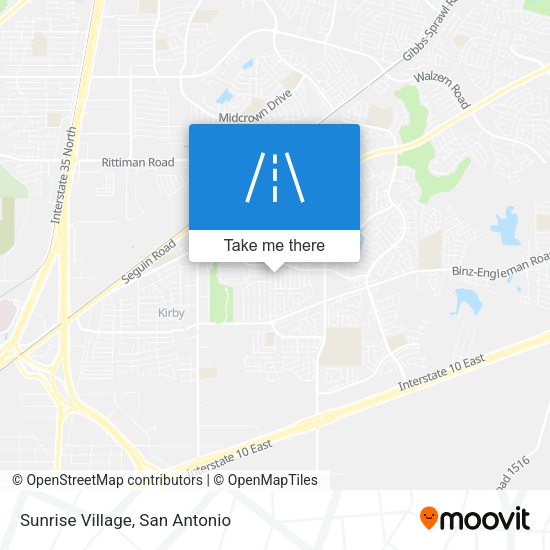 Sunrise Village map