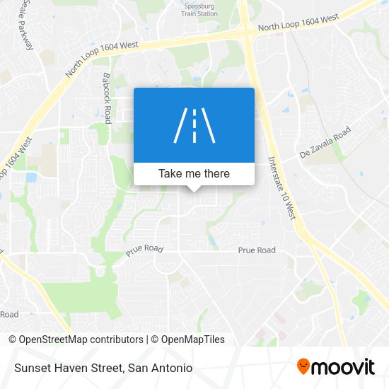 Sunset Haven Street map