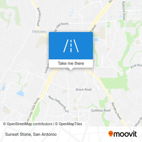 Mapa de Sunset Stone