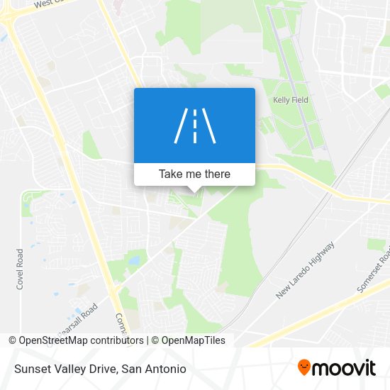 Sunset Valley Drive map