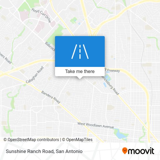 Sunshine Ranch Road map