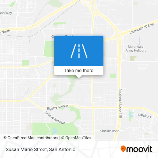 Susan Marie Street map