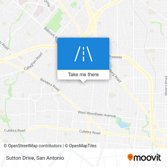 Mapa de Sutton Drive