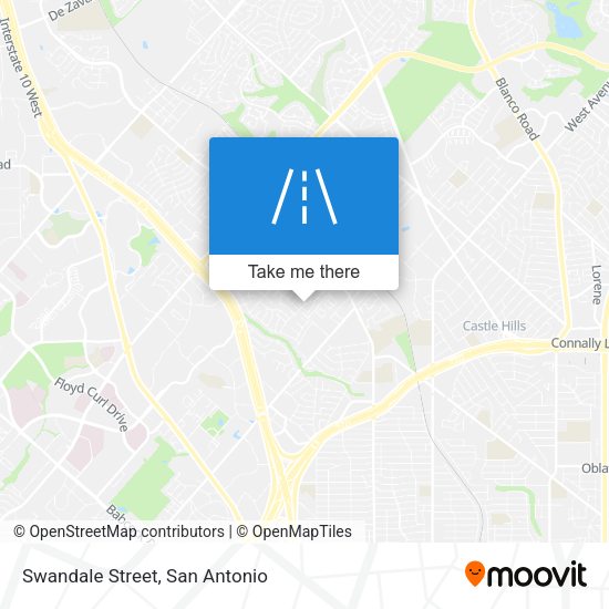 Mapa de Swandale Street