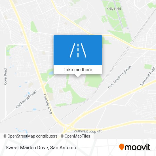 Sweet Maiden Drive map