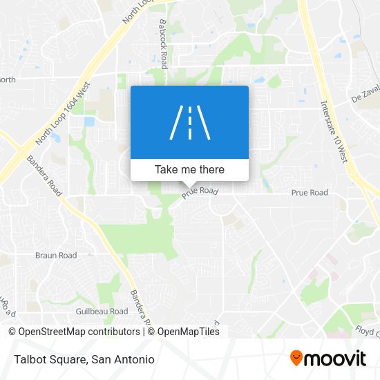 Mapa de Talbot Square