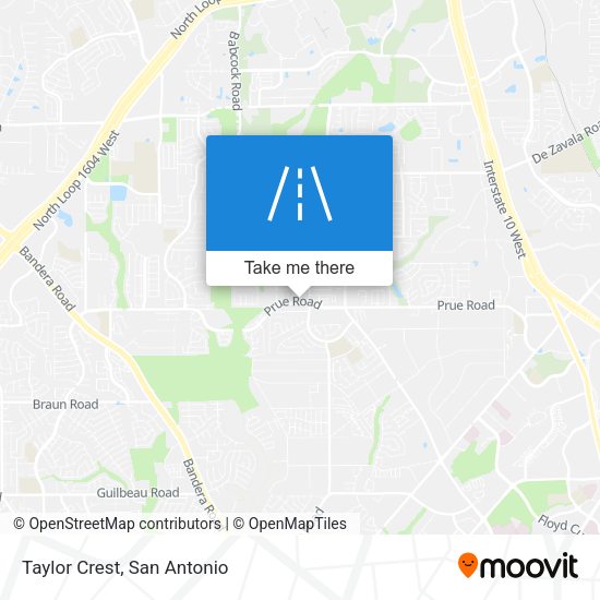 Mapa de Taylor Crest