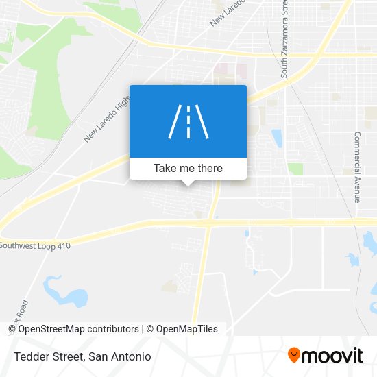 Mapa de Tedder Street