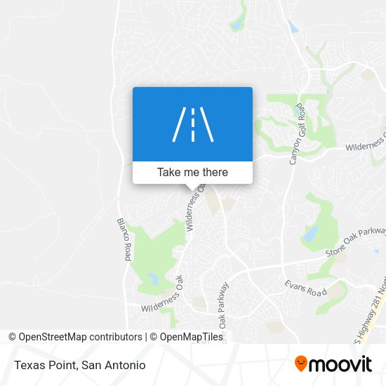 Mapa de Texas Point