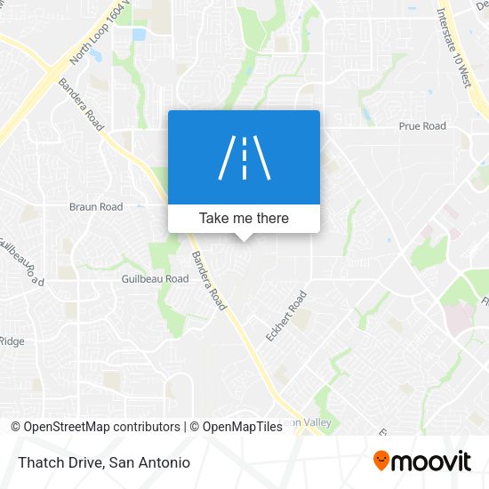 Mapa de Thatch Drive