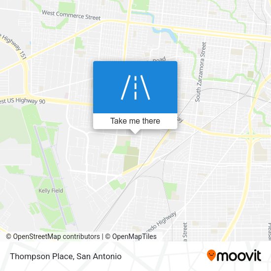 Thompson Place map