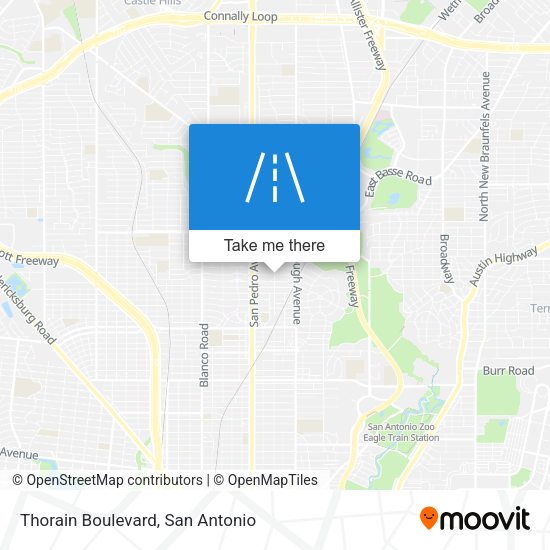 Mapa de Thorain Boulevard