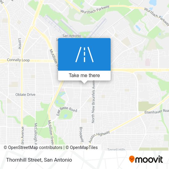 Thornhill Street map