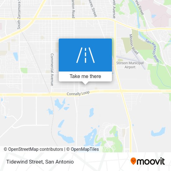 Tidewind Street map