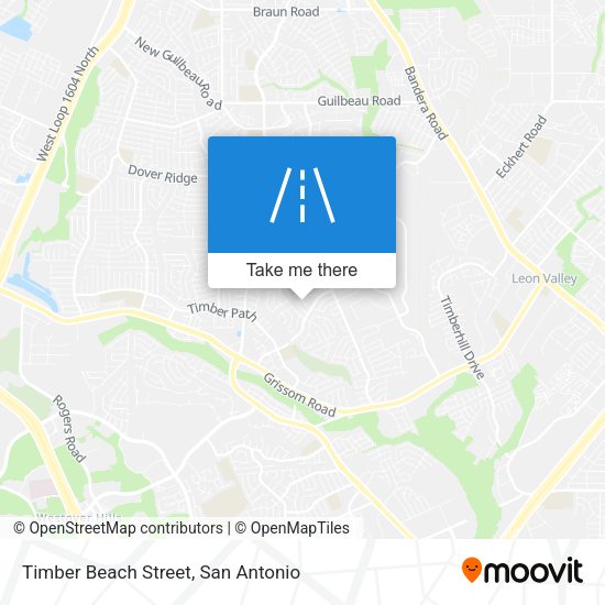 Timber Beach Street map