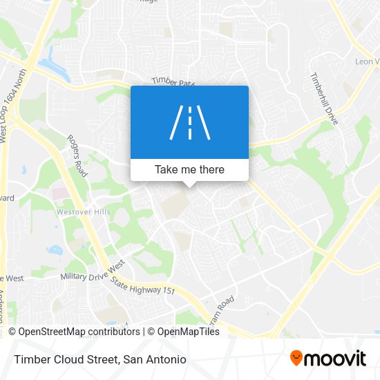 Timber Cloud Street map