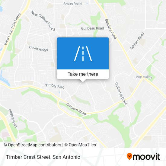 Timber Crest Street map