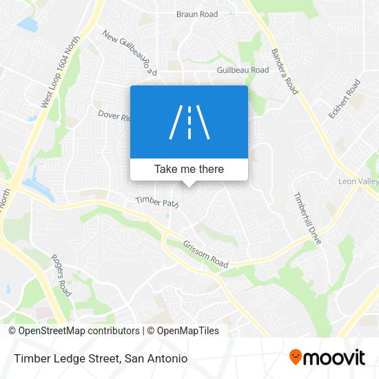 Timber Ledge Street map