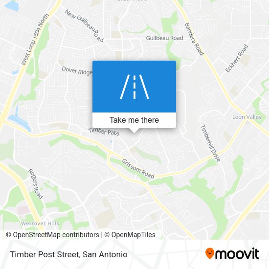 Timber Post Street map