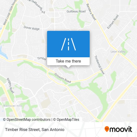 Timber Rise Street map