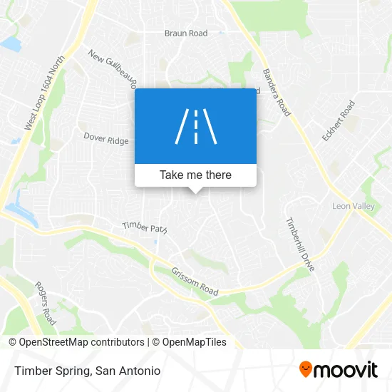 Mapa de Timber Spring