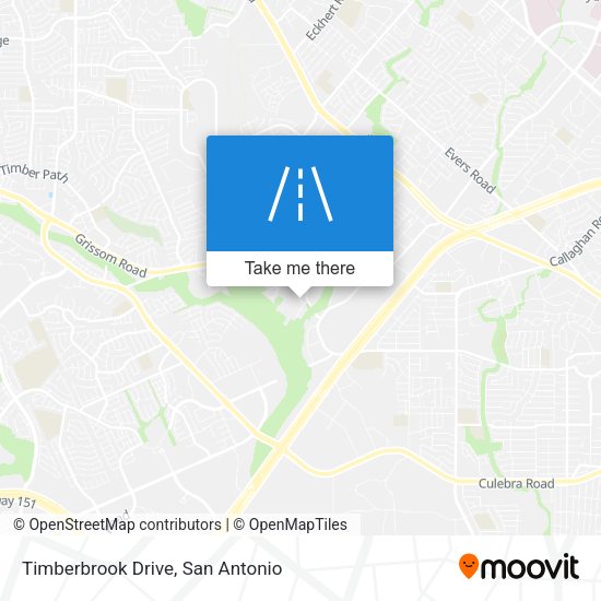Timberbrook Drive map